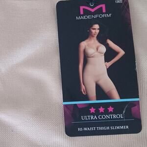 Maidenform Hi- Waist Slimmer Ultra Control Nude